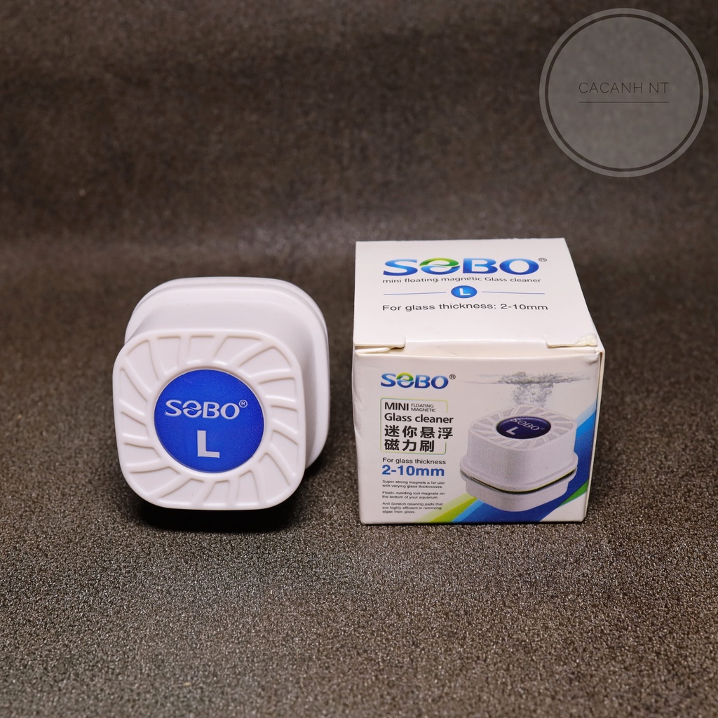 Nam châm cọ bể mini Sobo , vệ sinh bể cá