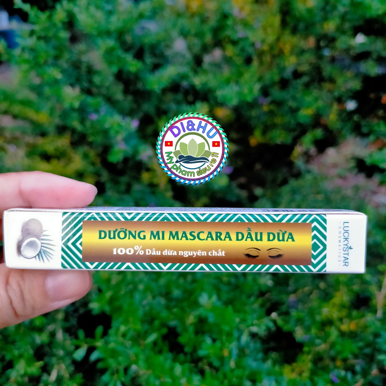 Dưỡng mi dầu dừa Lucky Star
