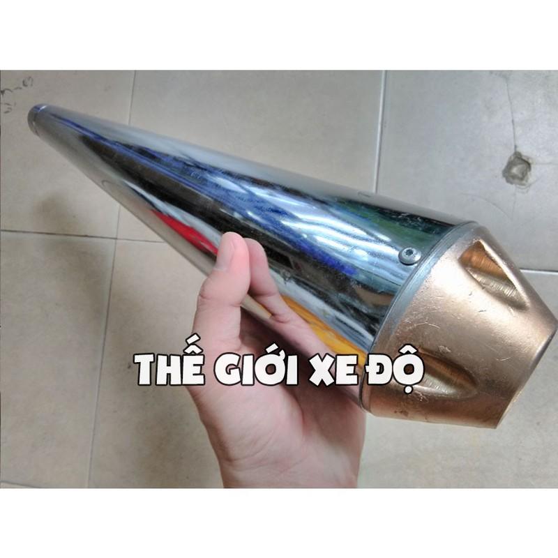 Pô chày quả chùy đít nhôm độ bô cafe racer nhiều loại xe 67, Wave...