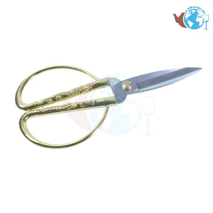 [HCM]Kéo cán vàng rồng phụng kéo cao cấp
