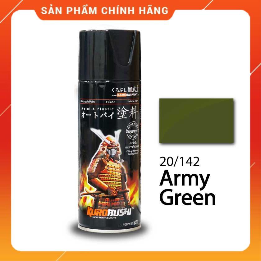 Sơn Samurai Kurobushi Màu Xanh Army Tiêu Chuẩn (142)