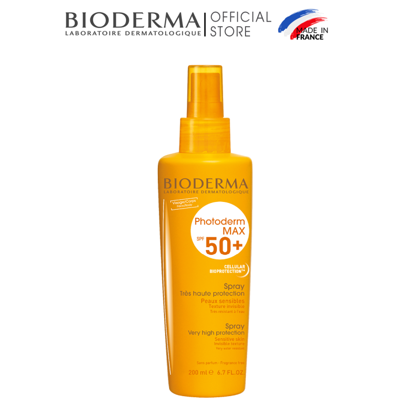 Lotion chống nắng dạng xịt dành cho mọi loại da Bioderma Photoderm Max Spray - 200ml