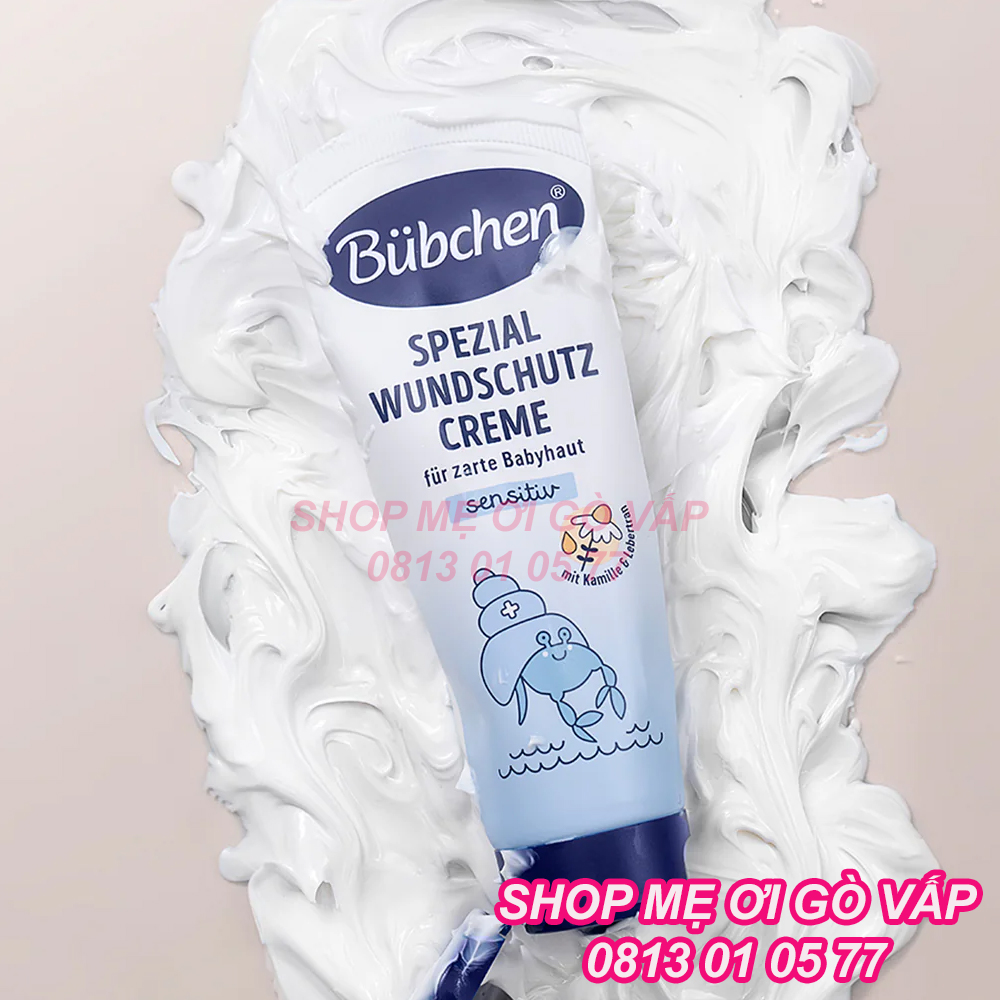 (Mẫu Mới) Kem Giảm hăm Bubchen (tuýp) 75ml - Dành Cho Da Bé Đã Hăm