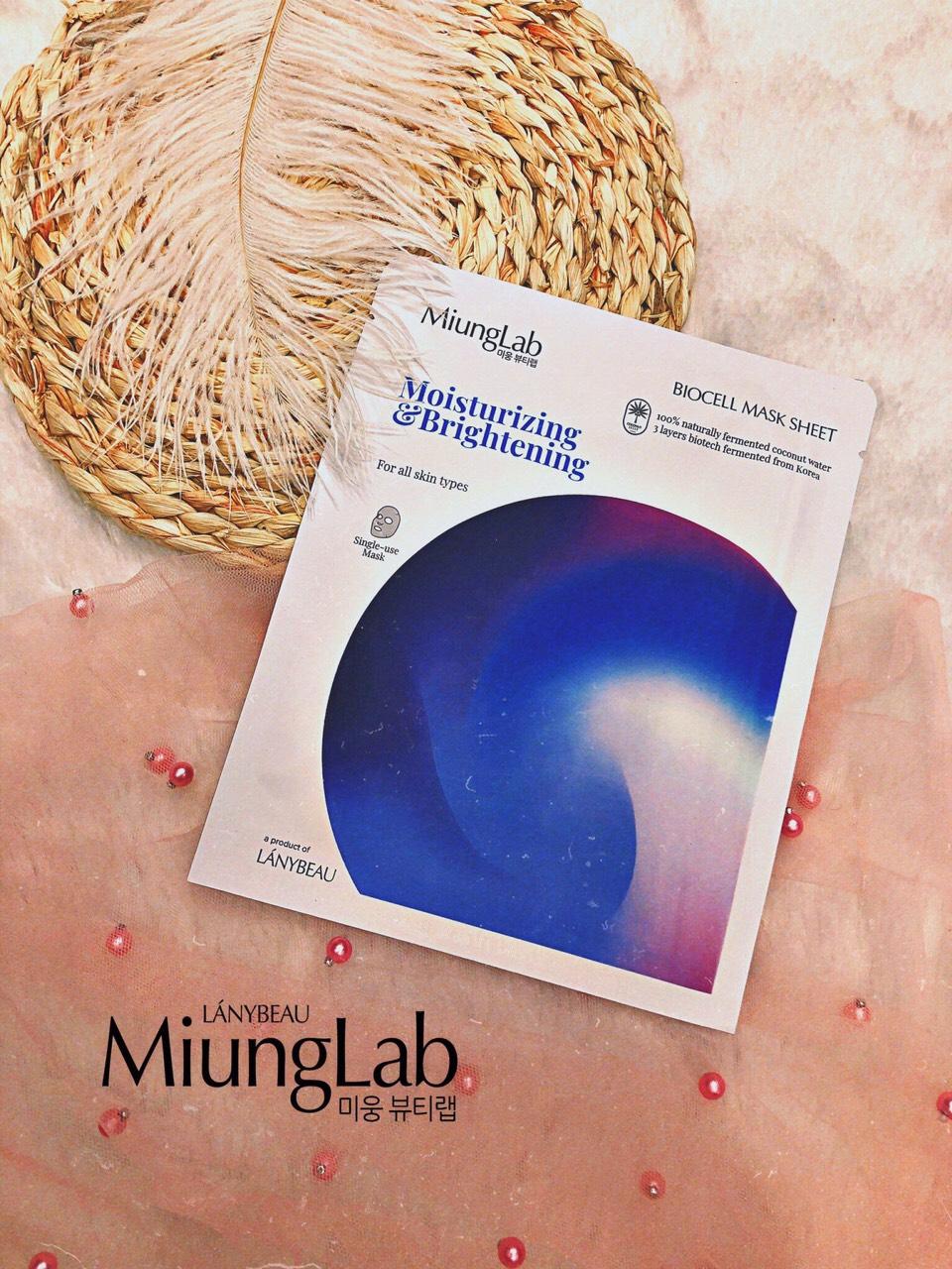 [HCM]Mặt Nạ MIUNG LAB phiên bản cải tiến (Combo 7 miếng)