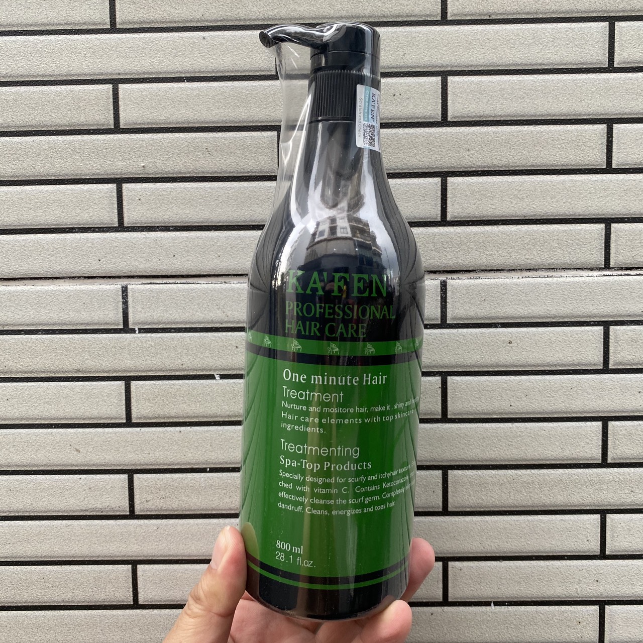 Kem xả hoàn hình phục hồi tóc hư tổn kafen 800ml