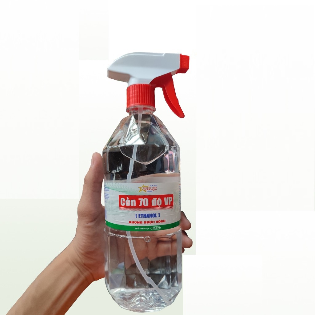 [HCM] Cồn Sát Khuẩn Y Tế Vĩnh Phúc chai 500ml và 1000ml (1 lít)