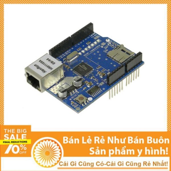 Bảng giá Mạch Điện Tử Arduino Ethernet W5100 Phong Vũ