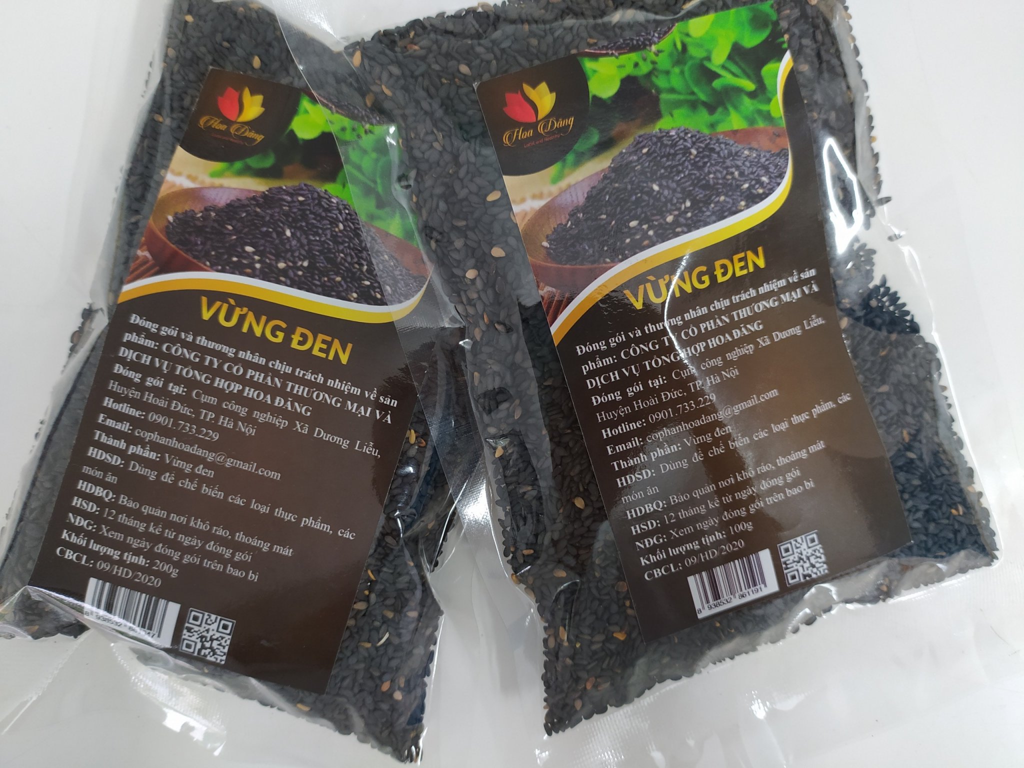 VỪNG ĐEN GÓI 100G