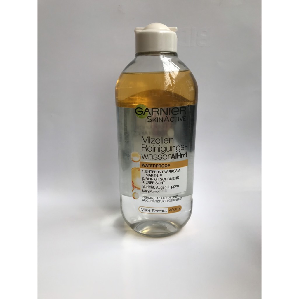 Nước tẩy trang Garnier Micellar 400ml của Nga