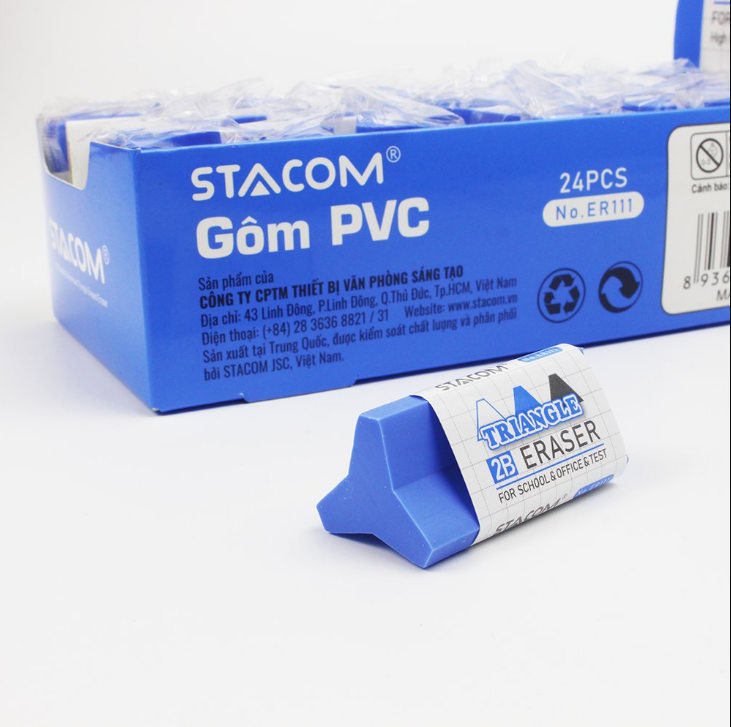 Gôm PVC tam giác Stacom ER111