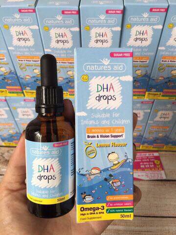 DHA Drops dành cho bé từ 3 tháng đến 5 tuổi