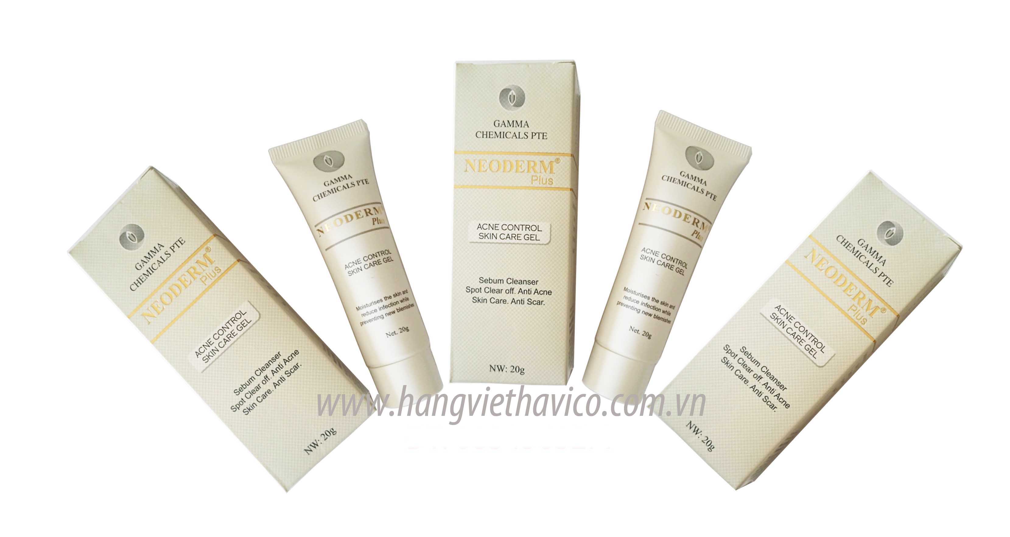 [HCM]Bộ 2 Hộp Neoderm Plus Mụn Thâm Nám và Dưỡng Da