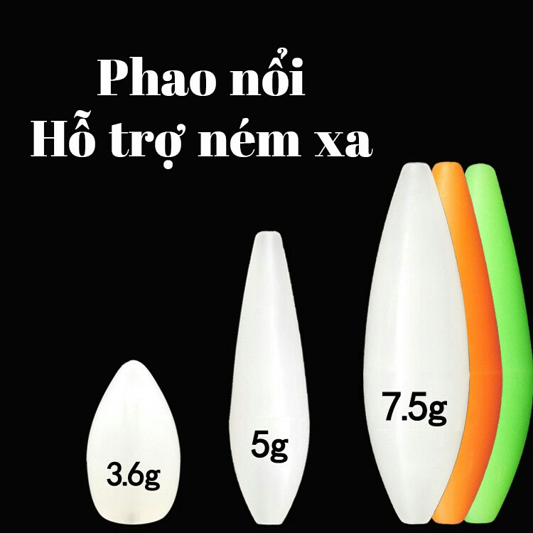 hạt gạo hộ trợ ném xa, cần câu lure