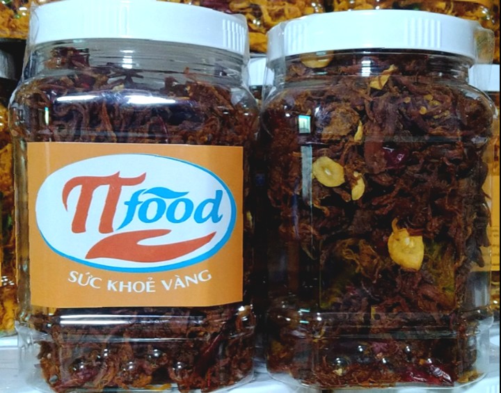 [HCM]500g khô heo cháy tỏi