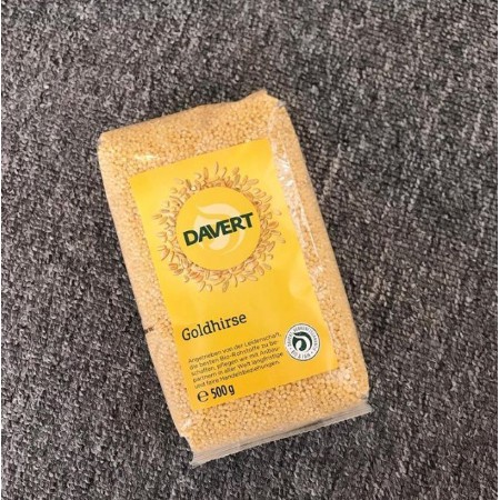 Hạt kê vàng hữu cơ Davert 500gr (organic)