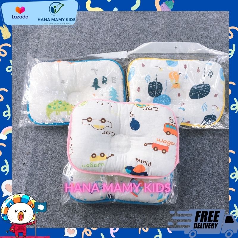 Gối xô lõm sơ sinh - Hàng đẹp