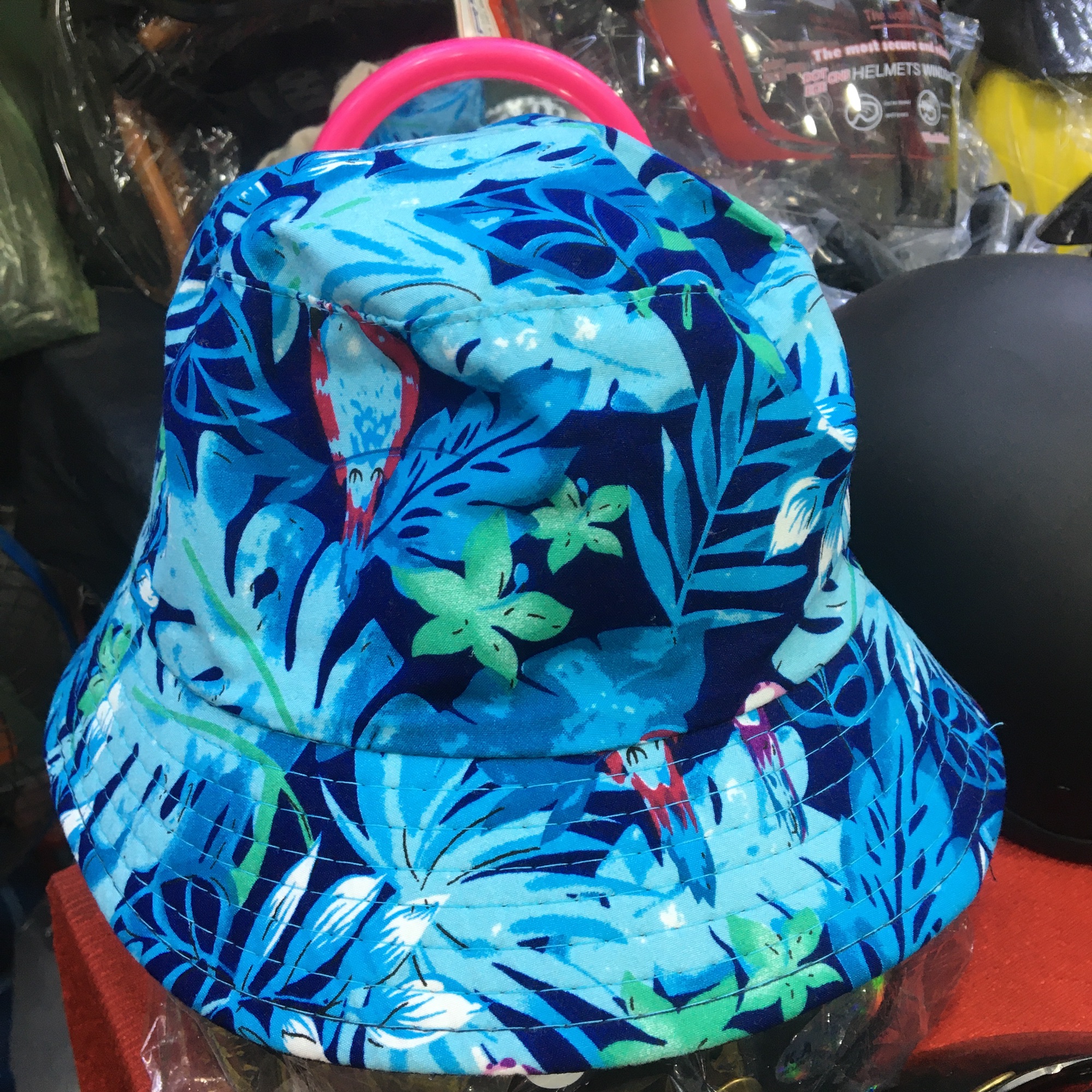 Nón bucket dưa hấu vàng