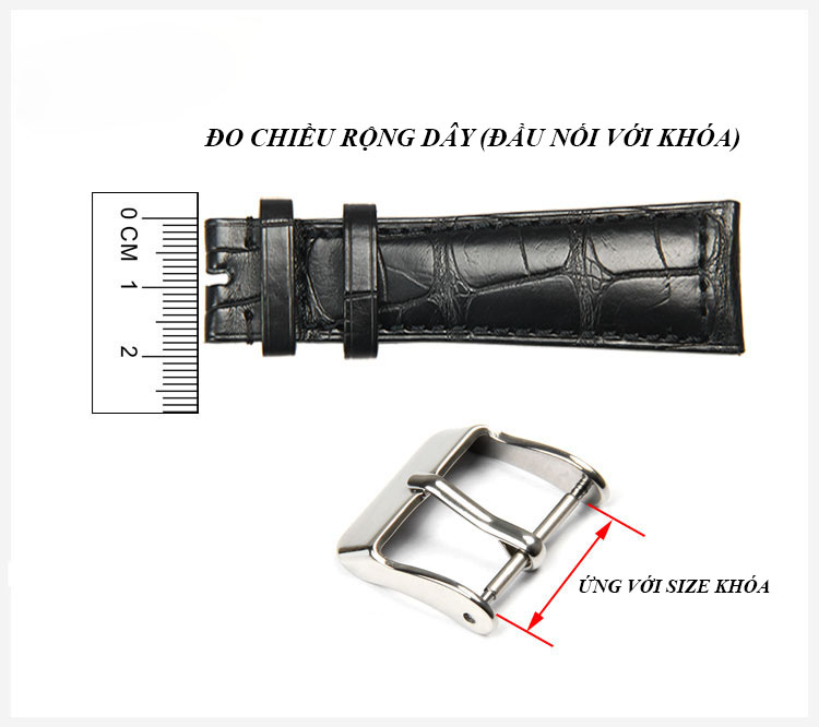 [Phụ kiện đồng hồ] Khóa đồng hồ MS06 chạm khắc hoa văn phong cách Retro