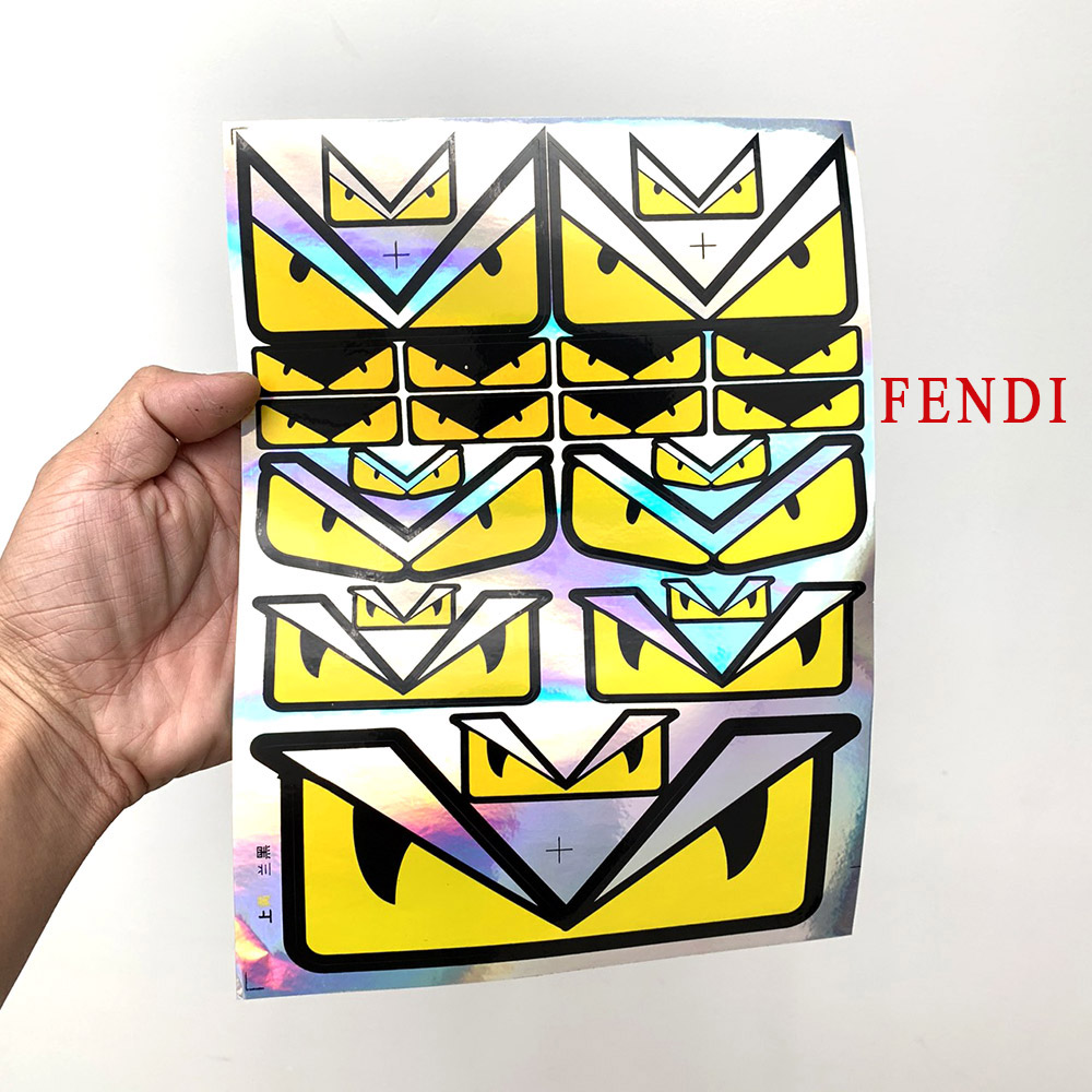 [HCM]Tem Dán Xe Máy  Decan  Tem Crom [ Mẫu 8, Fendi ]