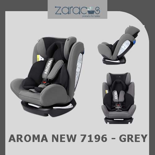 Ghế ôtô trẻ em Zaracos Aroma new 7196 - Grey