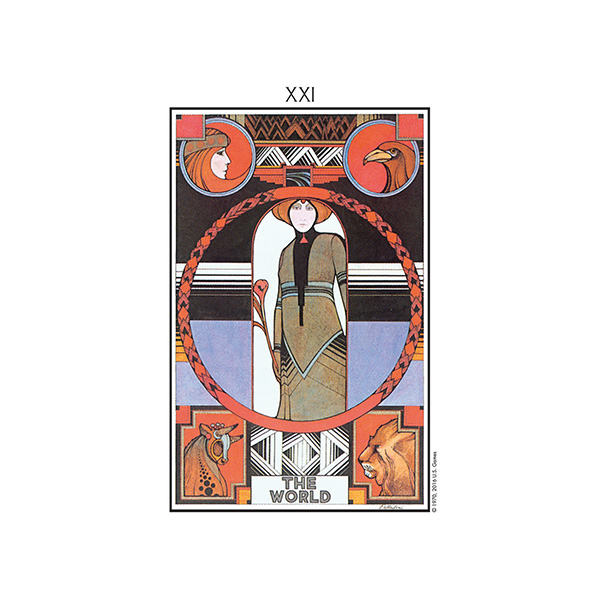 Bộ Bài Aquarian Tarot in Tin (Mystic House Tarot Shop) - Bài Gốc Authentic Chính Hãng 100%