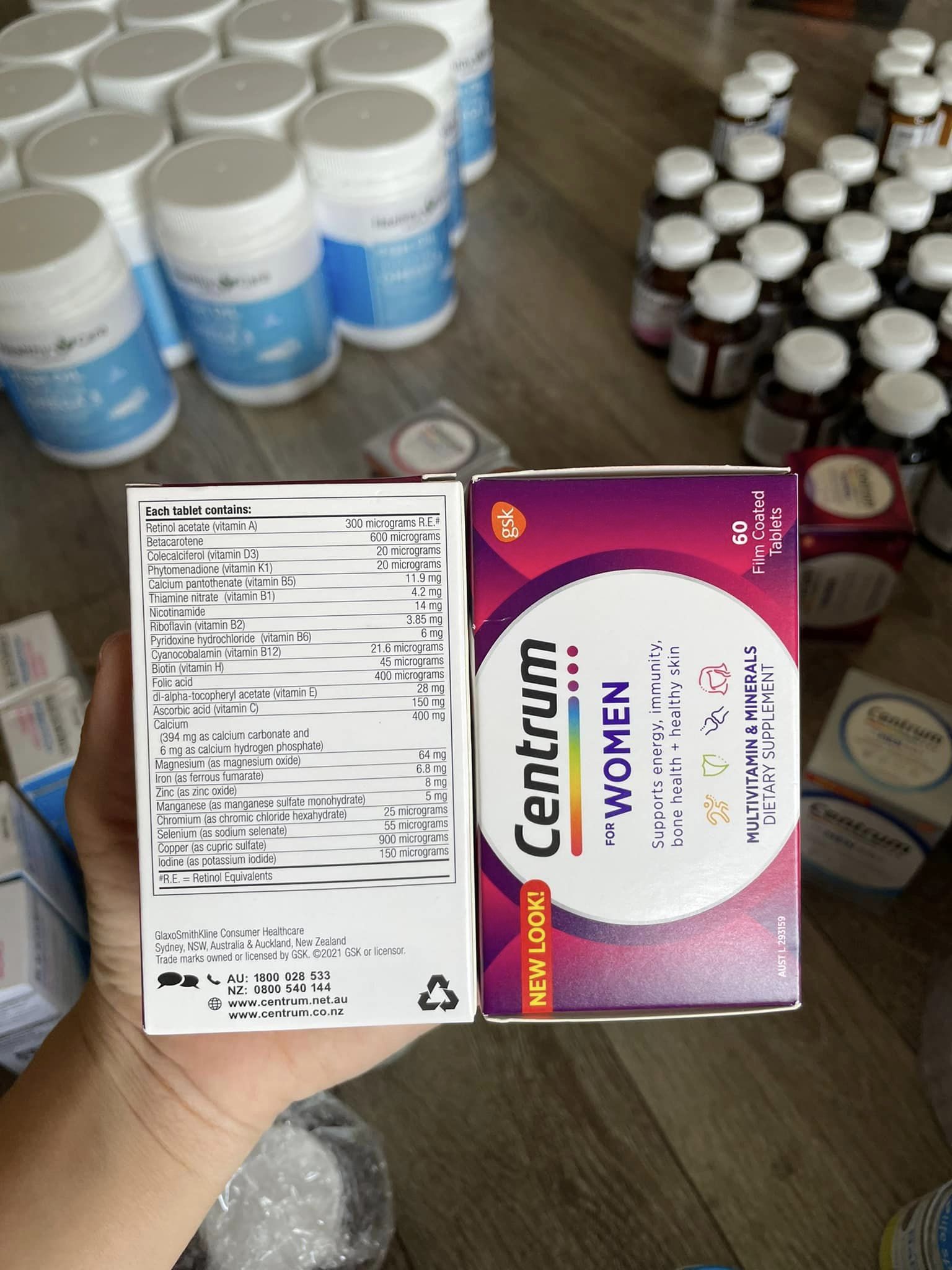 Centrum women 90 viên- vitamin phụ nữ