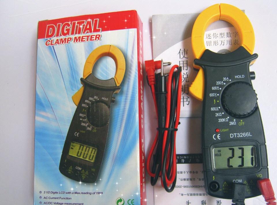 ĐỒng Hồ Kẹp Dòng DT - 3266L