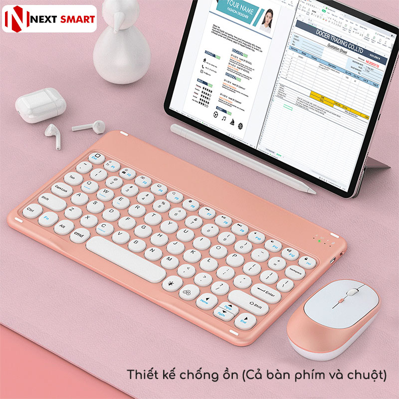 Bàn phím chuột bluetooth