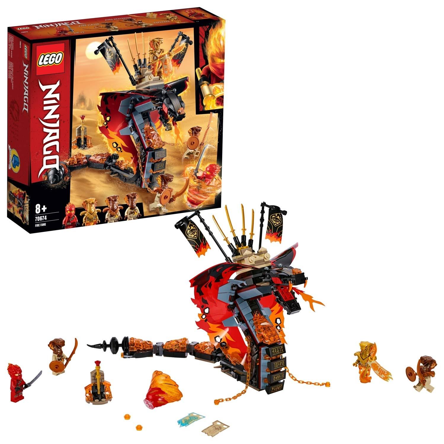 Lego Ninjago – Firefang rắn lửa khổng lồ