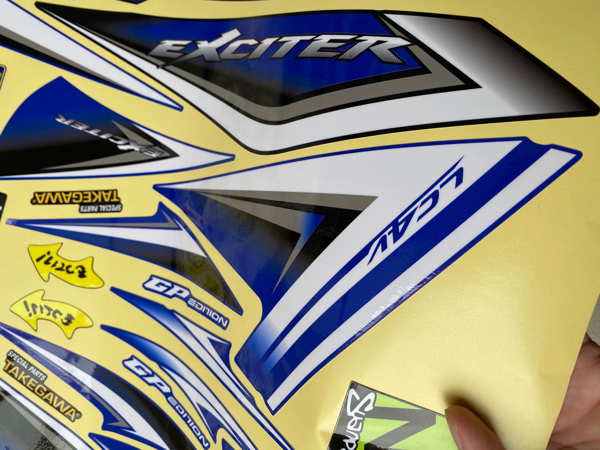 Full bộ Tem rời ex 2010 gp decal đế vàng