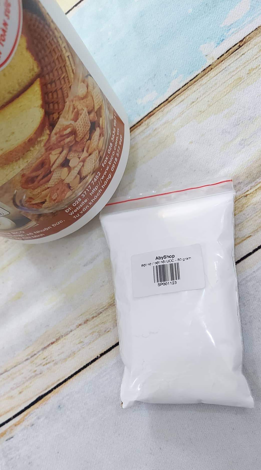 50gr Bột nở / bột nổi UCC [ CHẤT LƯỢNG CAO ] 1 gói bột nở Baking Powder
