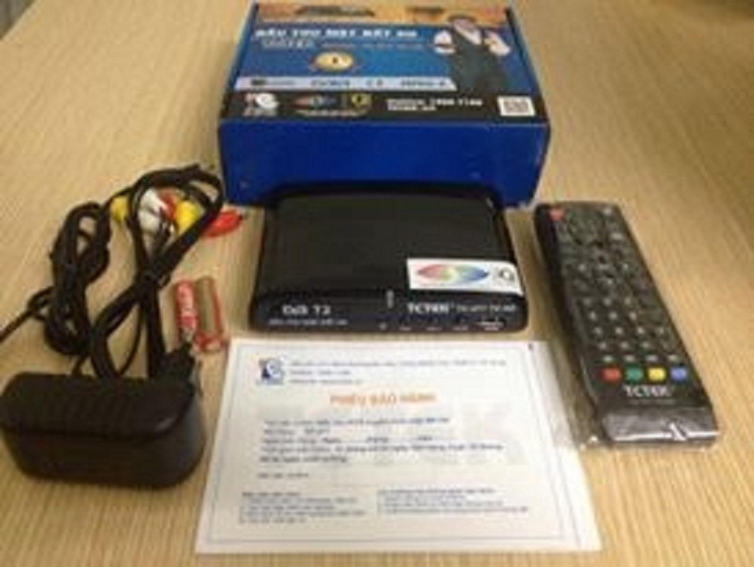 com bo 5 đầu kĩ thuật số DVB-T2 Đầu Thu DVB T2 TCTEK 377 T2HD