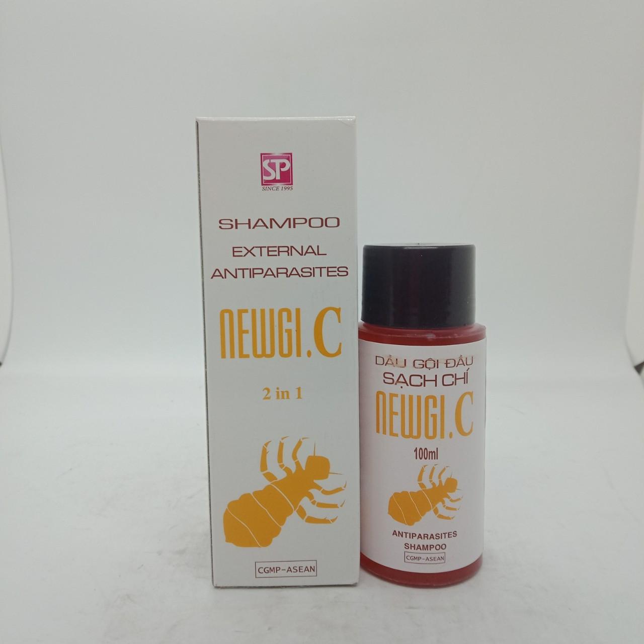 Dầu gội tri chấy (chí) NEWGI.C( lọ 100ml)