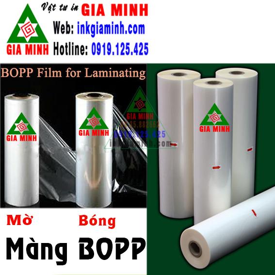[HCM]Màng Bopp - Màng mờ cán nóng - 310mm