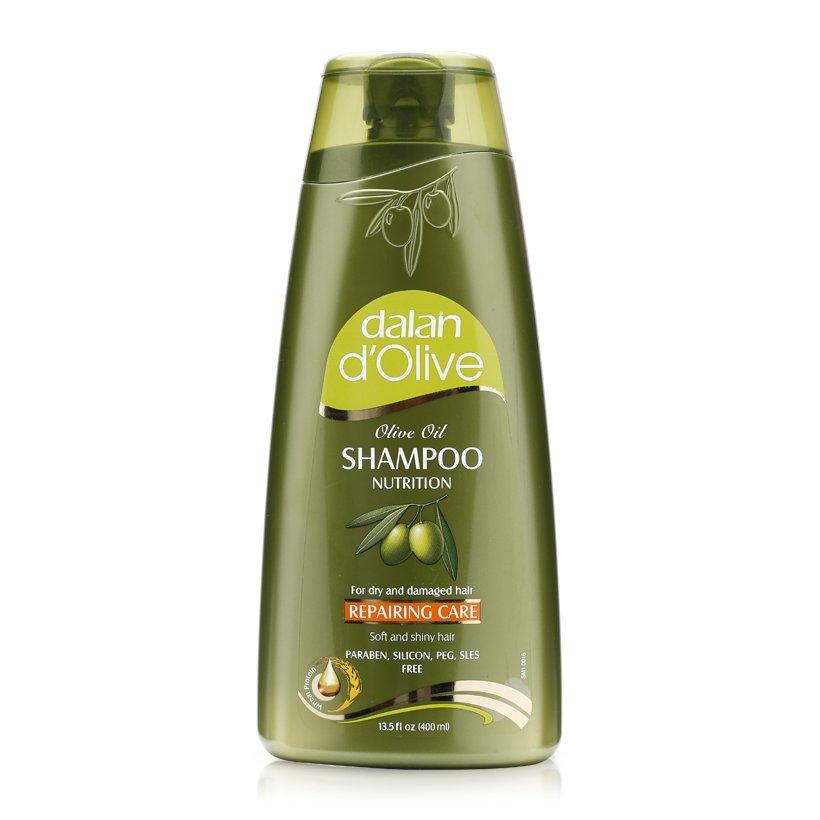 Dầu gội dưỡng tóc khô và hư tổn Dalan d'Olive Olive Oil Repairing Care Shampoo 400ml