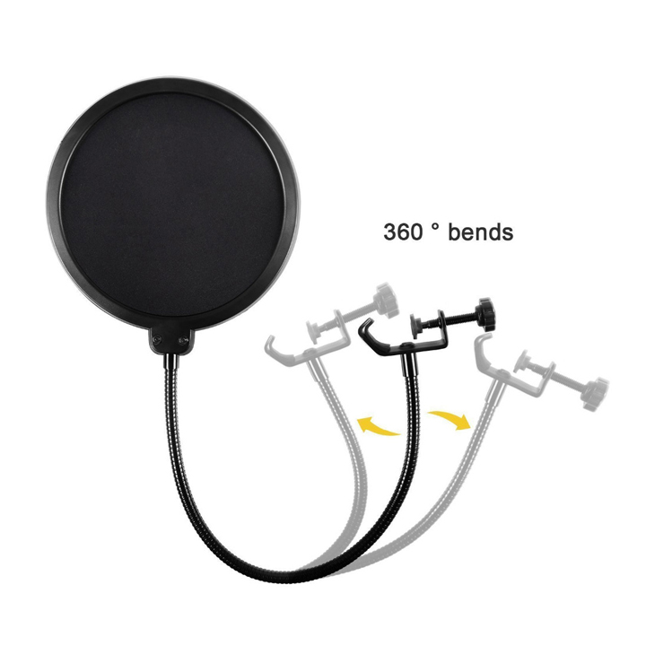 [HCM]COMBO CHÂN KẸP MIC THU ÂM VÀ MÀNG LỌC