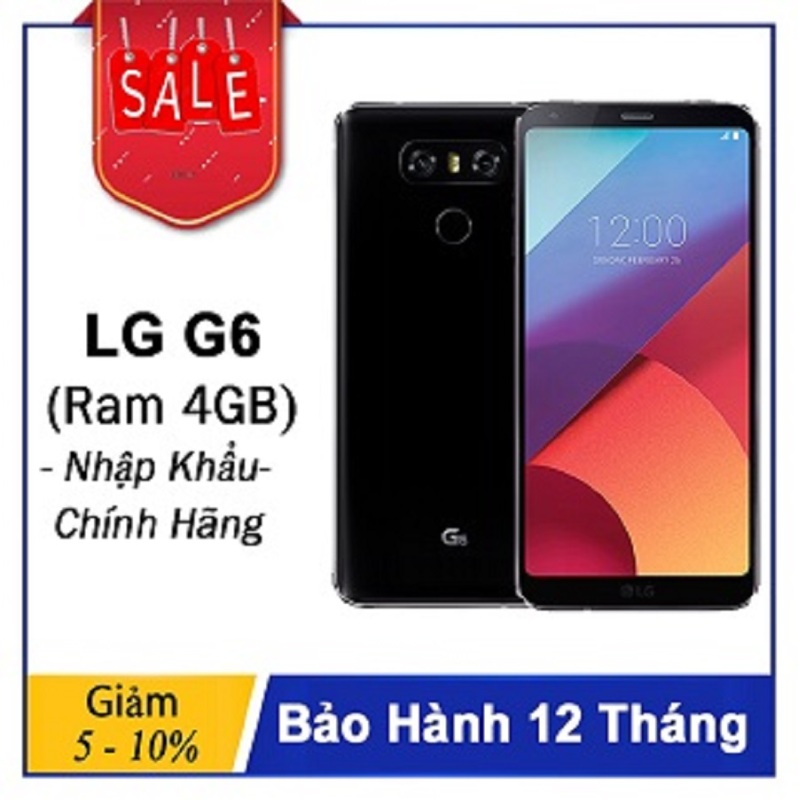 Điện Thoại LG G6 Hàn RAM 4gB Màn hình IPS LCD, 5.7 , Quad HD (2K) Android 7.0 (Nougat)  pin 3300 mAh Đủ Màu