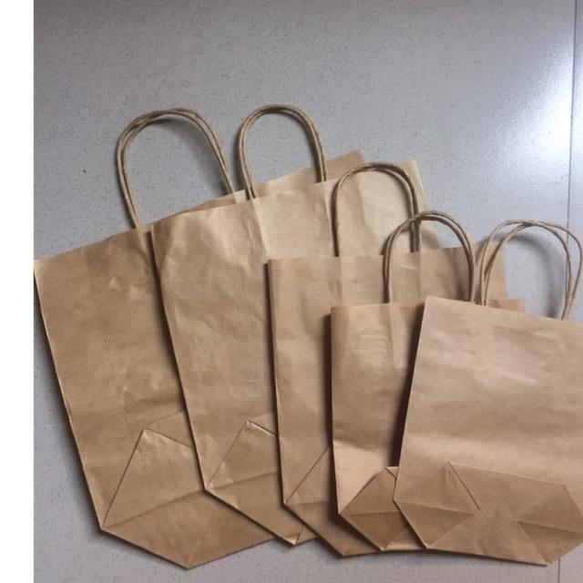 ✹  100 túi giấy có quai đủ size từ size 1-5