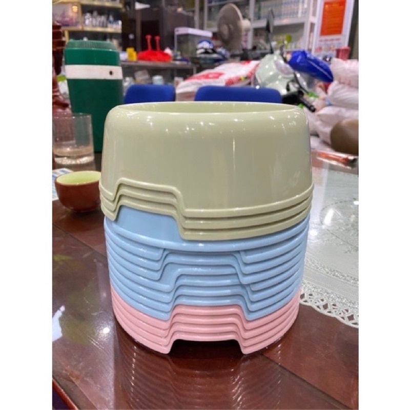 Bát đơn đựng thức ăn, nước cho chó mèo
