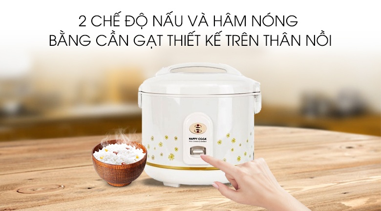 Nồi cơm điện Happycook 3 lít HC-300 (Hàng trưng bày)