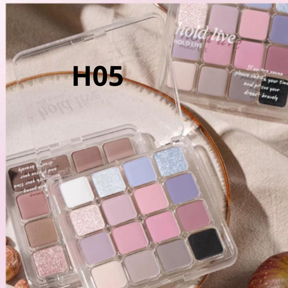 Bảng mắt 16 ô Hold Live Sunset Magic Eyeshadow Tray (HL716)