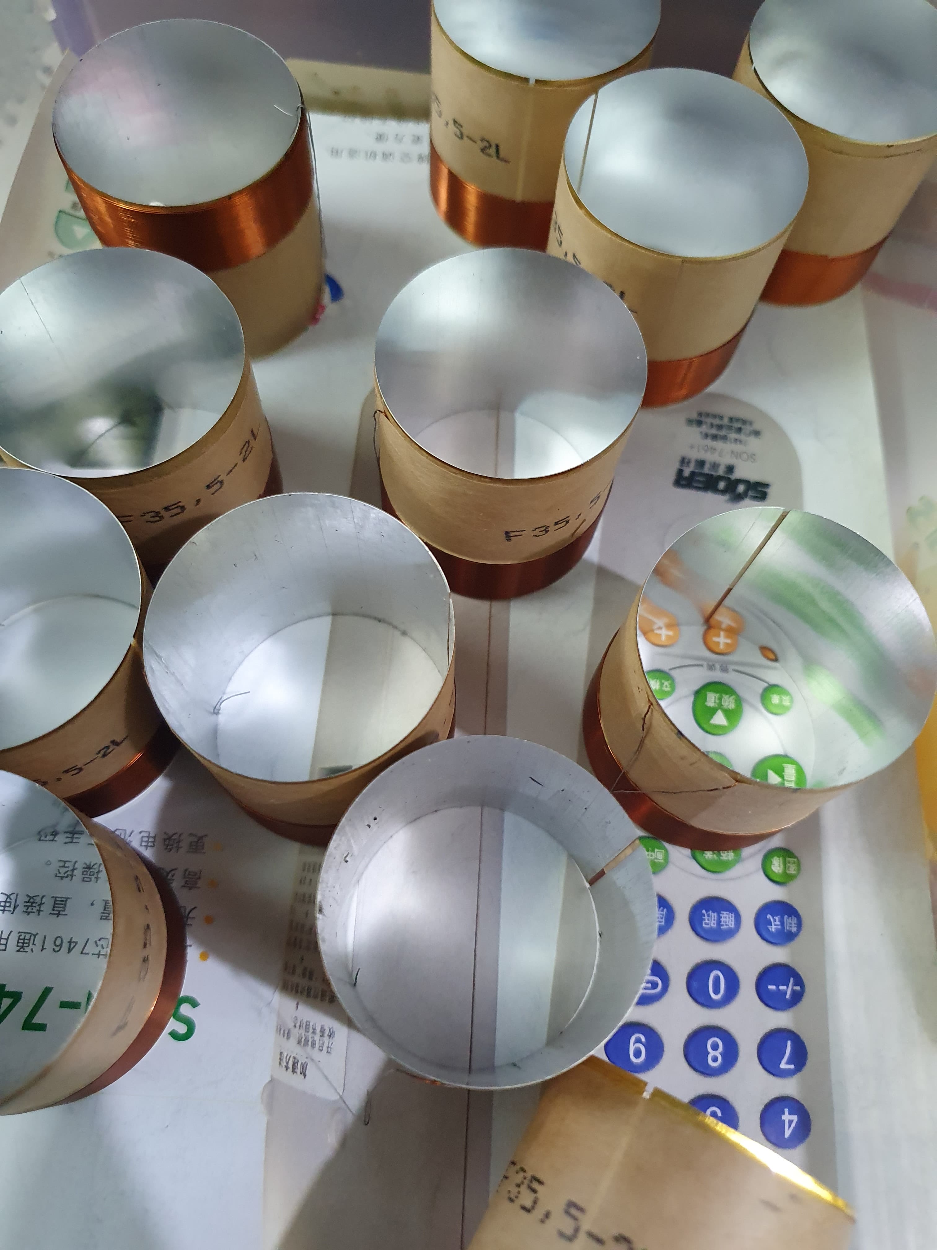2 chiếc côn loa bát 25 2 lớp cỡ 35.5