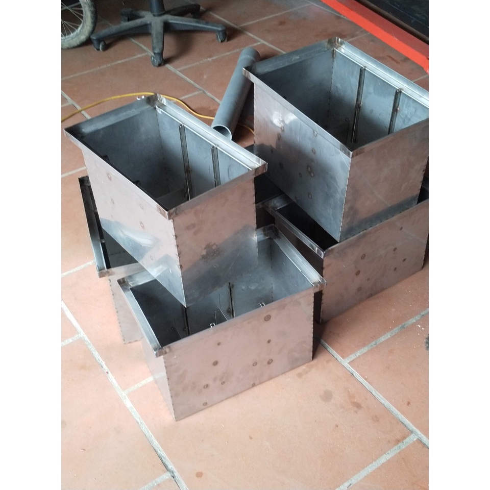 Bể Tách Mỡ Chất Liệu Inox Loại 60 Lít - Bẫy Mỡ