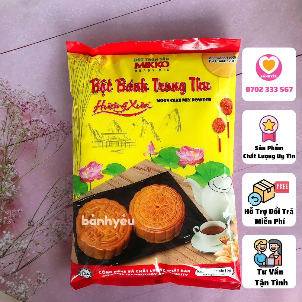 Bột Vỏ bánh nướng trung thu Mikko 1kg