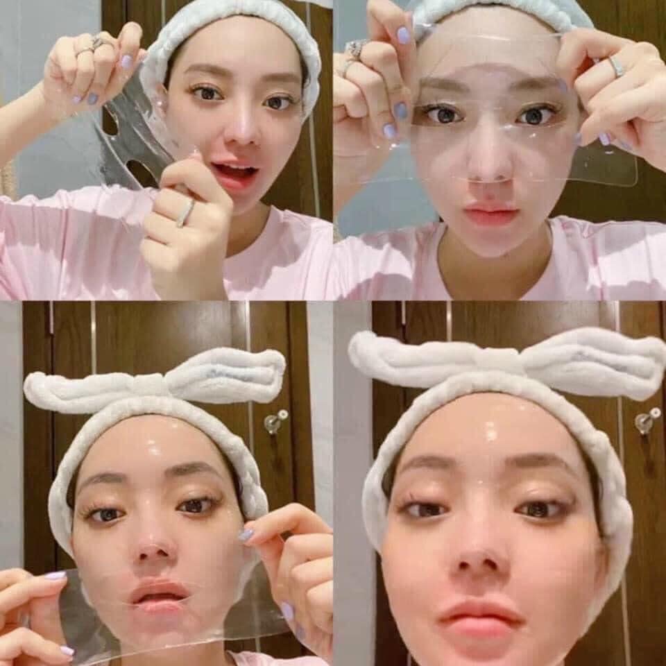 Mặt nạ thạch hồng Celderma ninetalks hydro mask