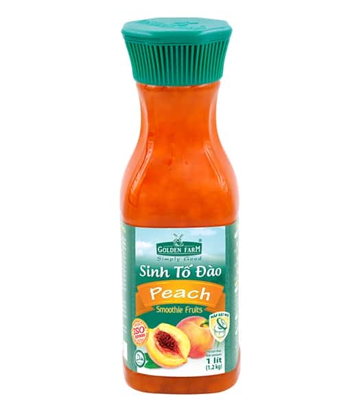 Sinh tố đào Golden Farm 1L
