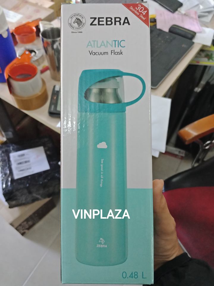 [HCM]Bình giữ nhiệt Inox 0.48l - Atlantic 112630