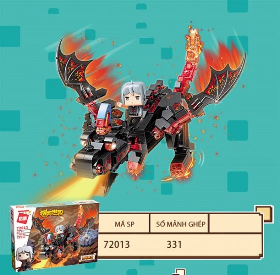 Lego Mini World Hắc long huyền thoại