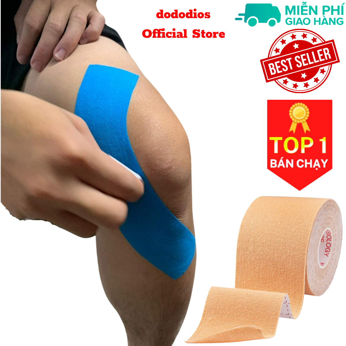 Băng dán cơ thể thao Kinesiology dododios - Chính hãng dododios