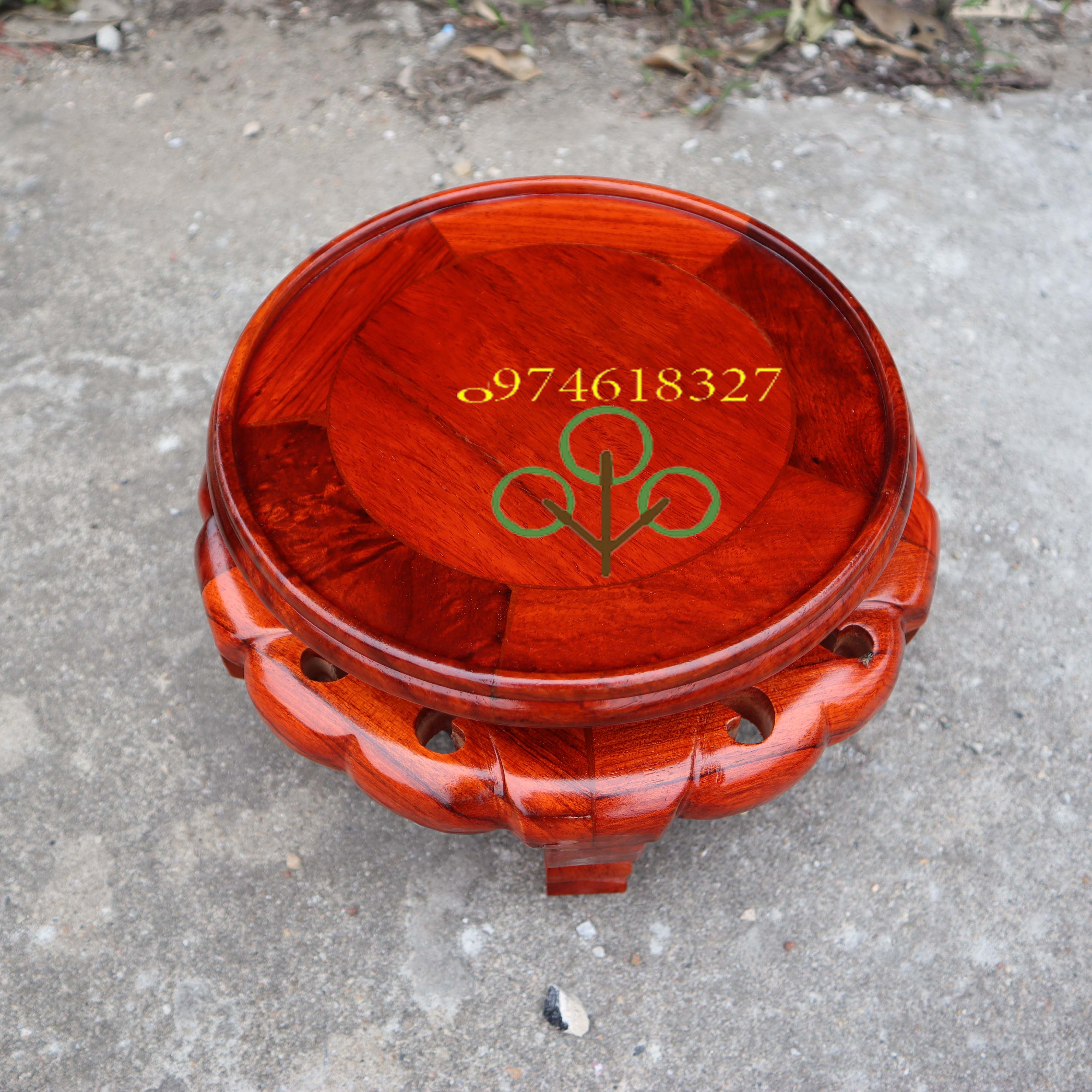 Đôn để kỷ váy tượng đồ gốm cây cảnh size to 23cm